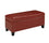 POUF DE RANGEMENT - ROUGE ( Meuble Mtl )