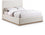 Lit King Size en Tissu Boucle Monaco