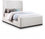 Lit queen en tissu Oliver Boucle