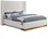Lit King En Tissu Boucle Halton