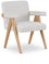Fauteuil d'appoint en tissu boucle Woodloch
