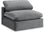 Chaise sans accoudoirs confortable en velours