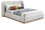 Lit King en tissu Boucle Jardin