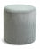 Pouf / tabouret en tissu microsuède Roy
