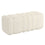 Grand banc ottoman Rigel en boucle ivoire