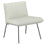 Chaise d'appoint Gigi en tissu bouclé crème ( Meuble Mtl )