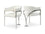 Fauteuil d'appoint Magnum argenté