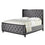 Luxe & Confort : Lit Queen Size Swire en Lin Ardoise