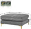 Pouf modulaire en velours Julia
