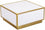 Table basse scintillante