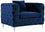 Chaise en velours Scarlett
