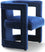 Chaise de salle à manger/d'appoint en velours Blair