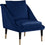 Chaise élégante en velours