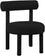 Chaise d'appoint Parlour en tissu bouclé