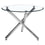 Table de salle à manger ronde Solara II en chrome