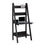 BUREAU D'ORDINATEUR - 61"H / STYLE ÉCHELLE ESPRESSO