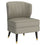 Chaise d'appoint Kyrie en gris-beige