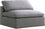 Chaise sans accoudoirs rembourrée en duvet Serene Linen Deluxe