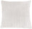 COUSSIN - 18"X 18" / STYLE CÔTELÉ ULTRA DOUX IVOIRE / 1PC