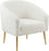 Chaise en fausse fourrure Barlow