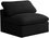 Chaise sans accoudoirs rembourrée en duvet modulaire standard en velours moelleux confortable comme un nuage