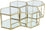 Table basse modulaire 4 pièces Sei