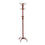 PORTE MANTEAU - 70"H / METAL ROUGE