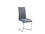 Chaise de salle à manger de couleur grise - Ensemble de 6 pièces