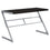 BUREAU D'ORDINATEUR - 48"L / ESPRESSO / METAL ARGENT