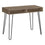 BUREAU D'ORDINATEUR - 40"L / TAUPE FONCE / METAL NOIR