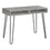 BUREAU D'ORDINATEUR - 40"L / GRIS / METAL NOIR