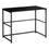 BUREAU D'ORDINATEUR - 40"L / NOIR / MÉTAL NOIR