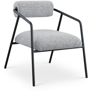 Fauteuil d'appoint en tissu boucle Carly