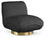 Fauteuil d'appoint pivotant en tissu Boucle Geneva