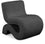 Fauteuil d'appoint en tissu boucle Desiree