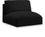 Chaise modulaire sans accoudoirs en tissu Ease