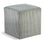 Pouf / tabouret en tissu microsuède Roy