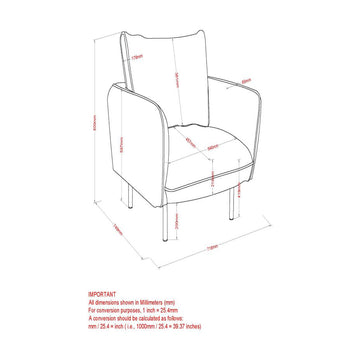 Chaise d'appoint Ryker en gris et noir ( Meuble Mtl )
