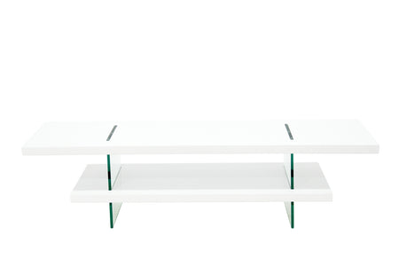 MEUBLE TV 59'' - BLANC ( Meuble Mtl )
