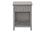 Tableau d'accent - 25 "H / Table de fin de placage gris antique