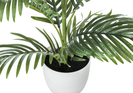 PLANTE ARTIFICIELLE - 28"H / PALMIER INTERIEUR POT 6"