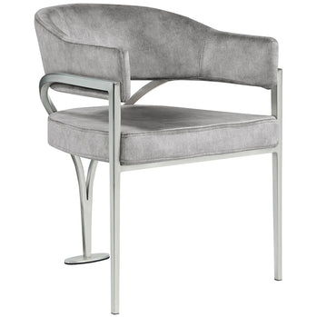 Fauteuil d'appoint Magnum argenté