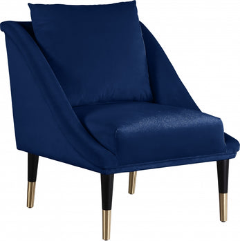 Chaise élégante en velours