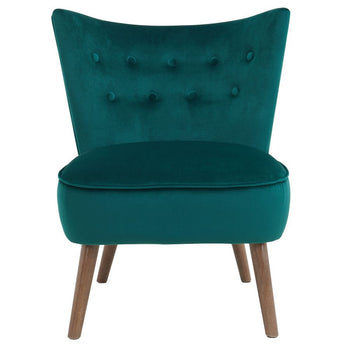 Chaise d'appoint Elle en vert