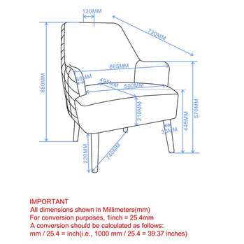 Chaise d'appoint Nomi en gris
