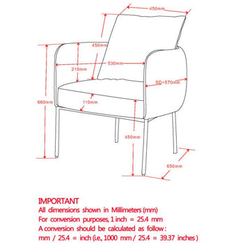 Chaise d'appoint Zana en crème avec patte noire