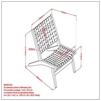Chaise d'appoint Cyrus en gris avec cadre en noyer