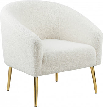 Chaise en fausse fourrure Barlow