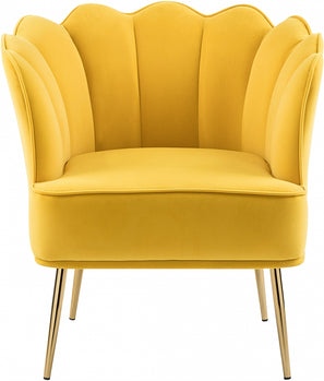 Chaise d'appoint en velours Jester