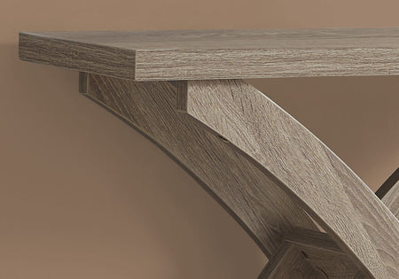 TABLE D'APPOINT - 32"L / CONSOLE D'ENTREE TAUPE FONCE 